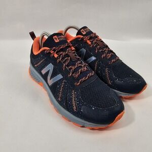 New Balance Womens TRAIL RUNNING Shoes Fuel Core T590v4 Size 8. 5  Navy / Orange